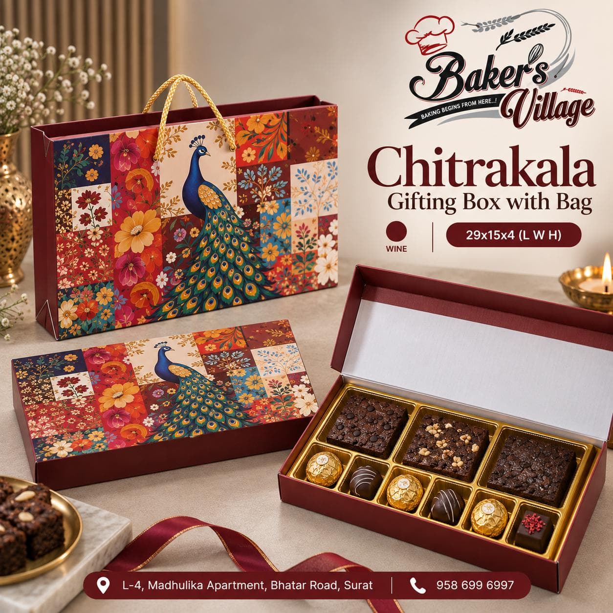 Chitrakala Gifting Box with Bag