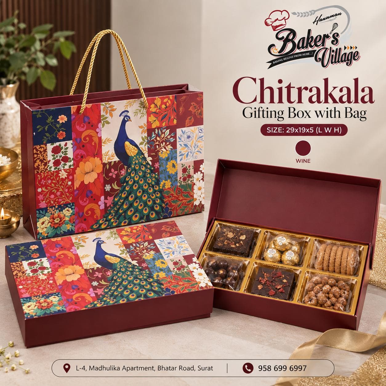 Chitrakala Gifting Box with Bag